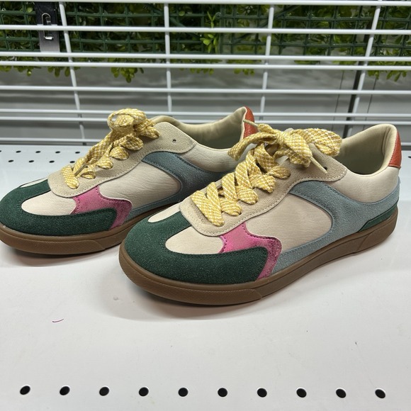 Blowfish Shoes - Blowfish Malibu Women's Tastic Faux Leather Sneaker CD4 Bright Multi Size US8.5M
